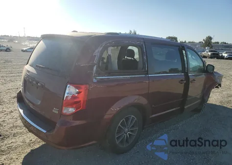 2017 Dodge Grand Caravan Sxt из США, поврежденный, VIN 2C4RDGCG2HR616698